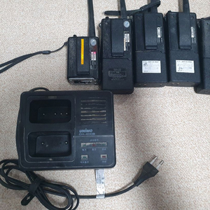 무전기 유니모 PD2000 부품용 5대