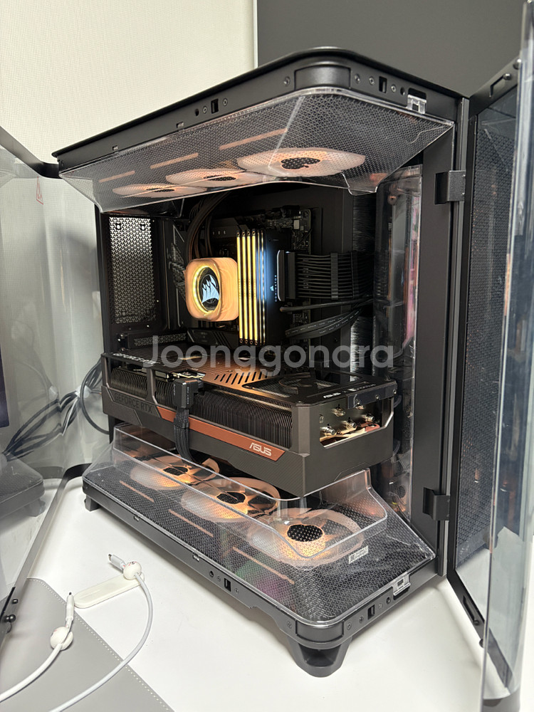 9800x3d rtx5080 커세어 완본체 팝니다.--0