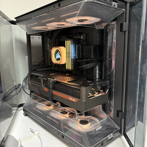 9800x3d rtx5080 커세어 완본체 팝니다.