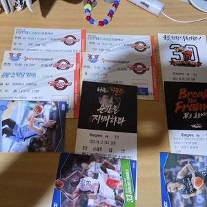 한화이글스 소장중인 지류티켓18장