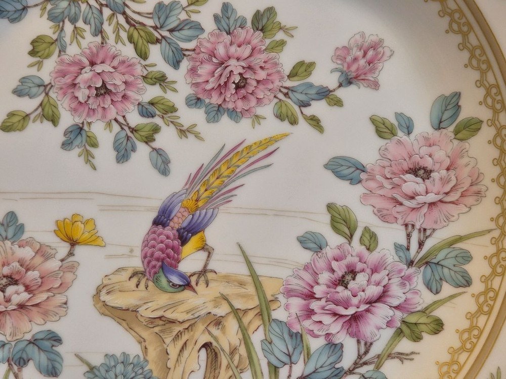 엔틱 독일 카이저 장식용 대형 접시 이미지