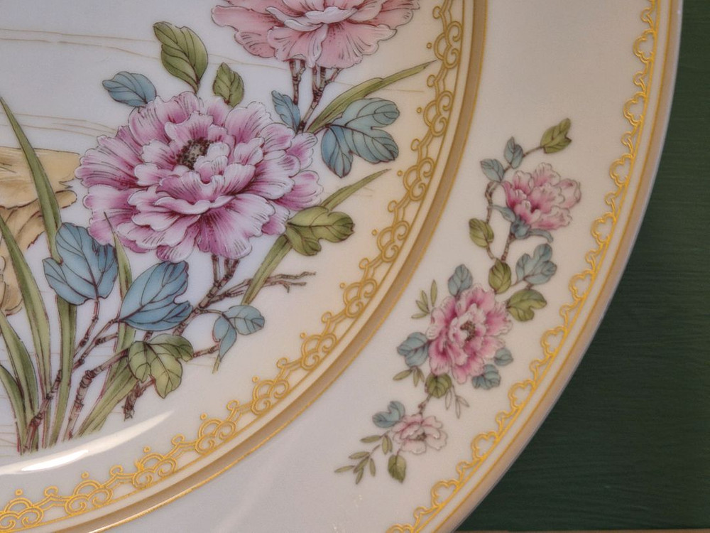 엔틱 독일 카이저 장식용 대형 접시 이미지