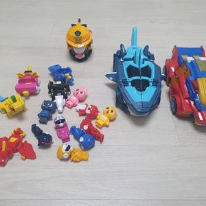 미니특공대 레인저세트,빌드캅,죠스캅,레오캅(덤드림)