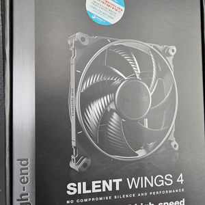 비콰이어트 사윙4 140mm 하이스피드 팝니다