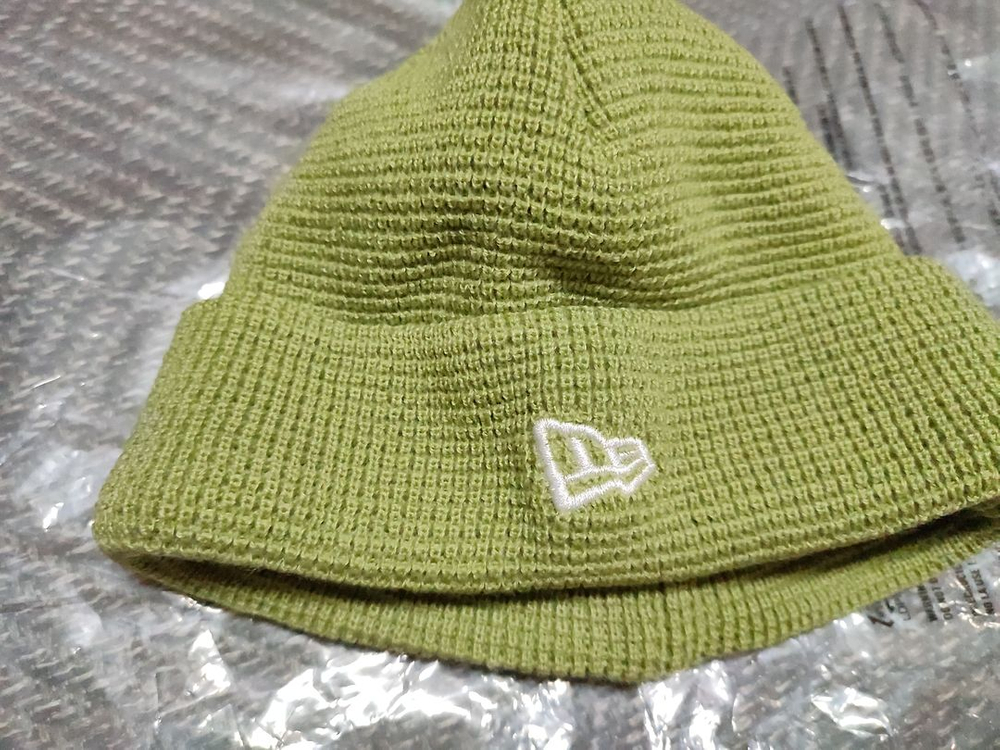 뉴에라 숏 비니 그린 새제품--2