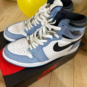 조던1 하이 유니버시티 블루 사이즈 255 S급