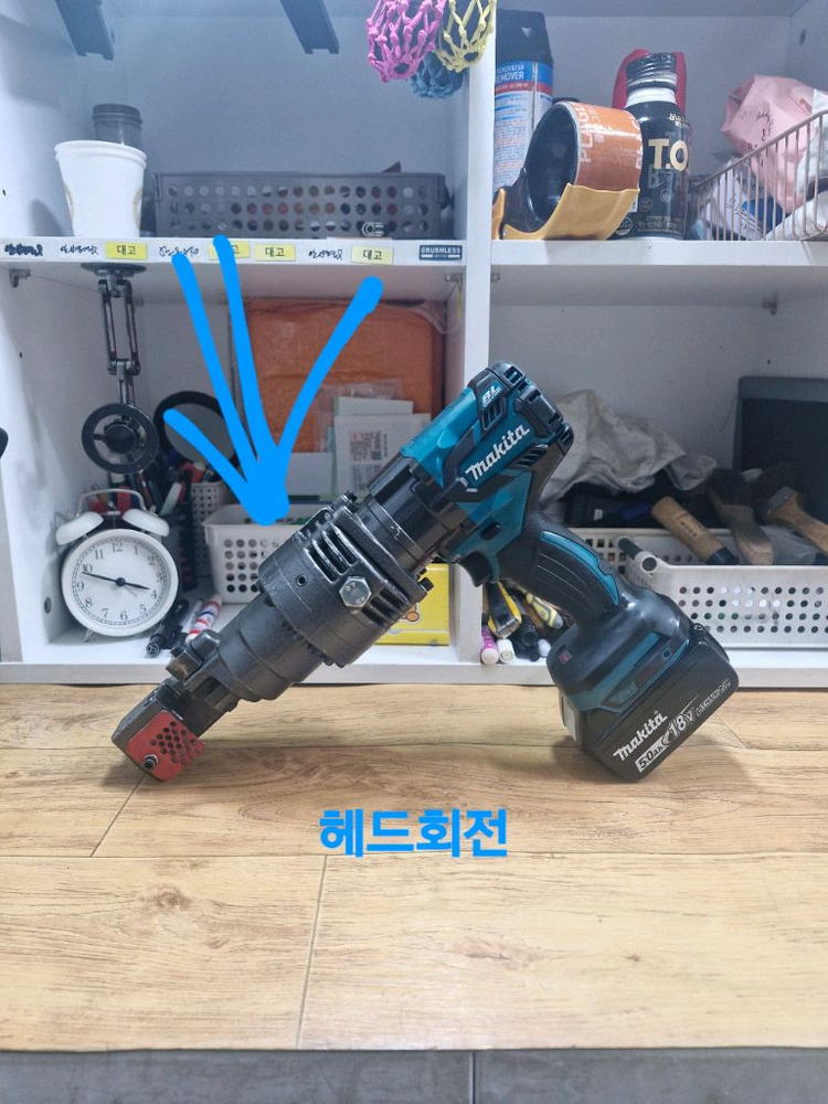 마끼다충전철근카타기 SC163DRG 철근절단기 JAPAN S급--6