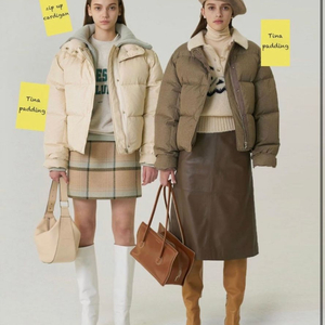 그로브스토어 리타 가디건 브라운