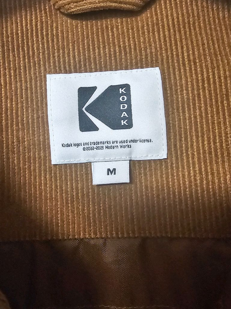 코닥 컬러블럭 셔츠 셔켓 자켓--2