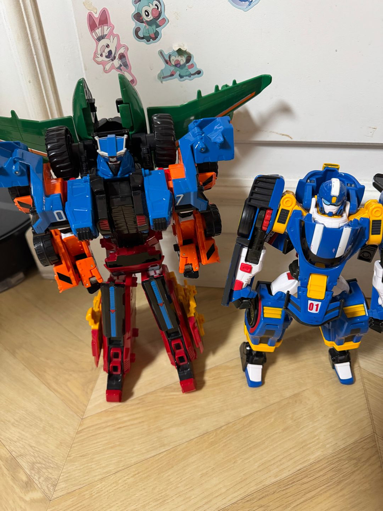 또봇 3대 일괄 (스피드, 로켓, 킹포트란)--2