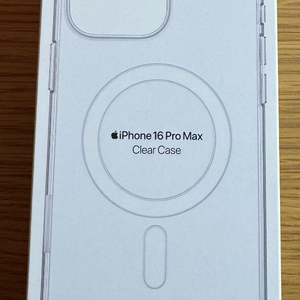 애플정품 아이폰16프로max 클리어케이스