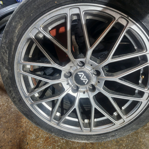 AVA 114.3 5홀 휠 225 45 18 타이어 4짝