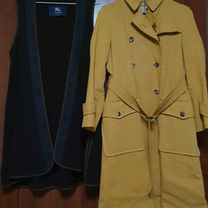 버버리 코트(내피탈부착가능)