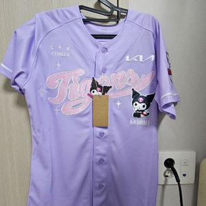 기아타이거즈 래플 쿠로미 유니폼 90 미사용