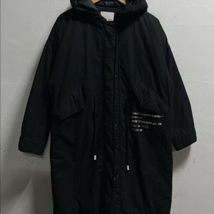 55-66 쥬시쥬디 구스다운 거위털 롱 패딩 야상파카