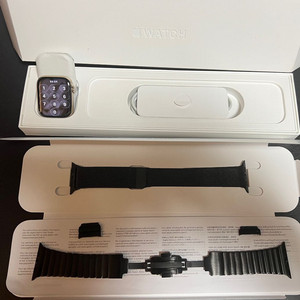 [풀박스] 애플워치7 45mm 스틸 골드 [민트급] 이미지