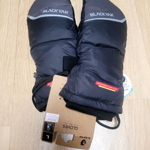(정품)블랙야크 구스 벙어리 방한장갑 L사이즈 새상품