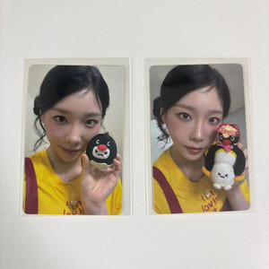 태연 탱그 핑구 팝업 5만원 특전 포카 양도합니다 이미지