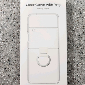 미개봉 Z 플립4 클리어커버 with 링 & 신지모루 액정보호필름 2매 이미지