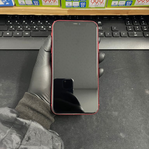 아이폰11 64G 레드 S급!