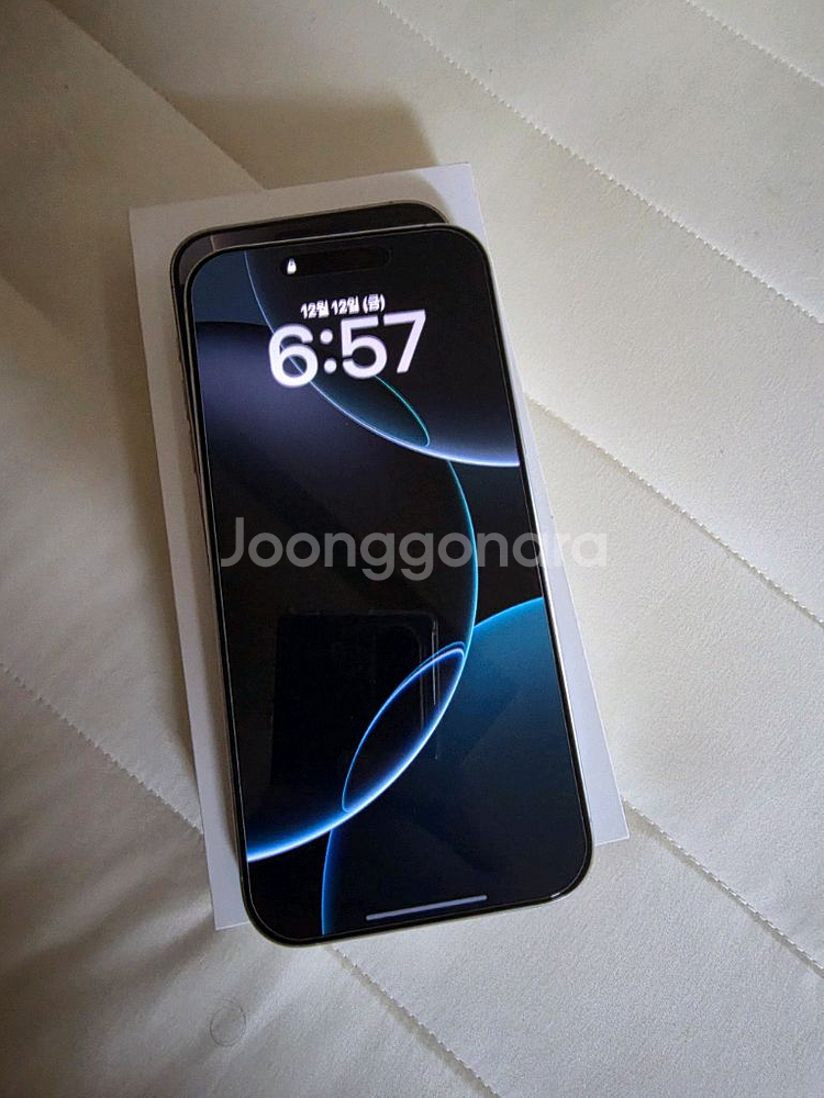 아이폰16프로맥스 256 실버 s급 풀박 판매--1