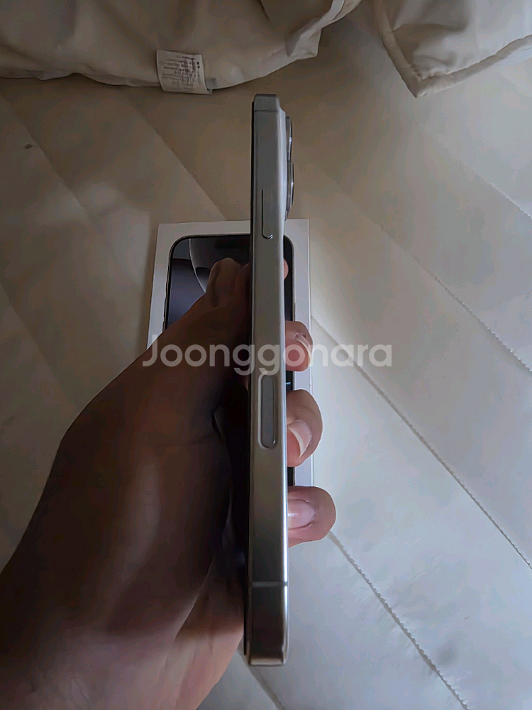 아이폰16프로맥스 256 실버 s급 풀박 판매--2