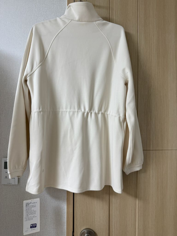 룰루레몬 소프트스트림 신치 웨이스트 폴집 재킷 라이트아이보리 m사이즈--3