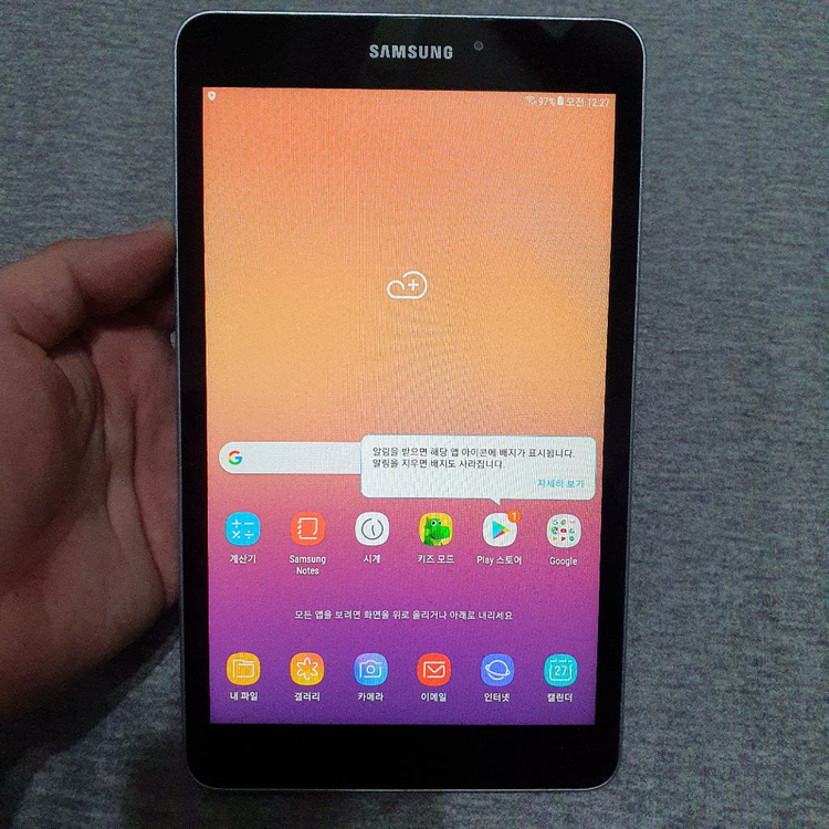 삼성 갤럭시 탭 A (2017) SM-T380 32기가 wifi--7