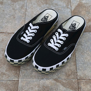 (260)반스 어센틱 뮬 스택드 체커 스니커즈