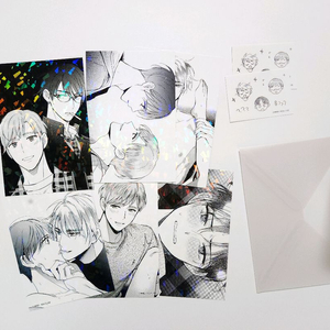 달콤한 사기꾼은 누구 달사누 모펀 콜라보 카페 엽서 세트 BL 웹툰 굿즈