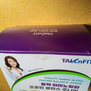 [미개봉] 톨앤핏 활력 아미노알파 단백질 영양제 프로틴 밸런스 주니어 1개월분
