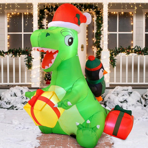 Led 대형 공룡산타 풍선