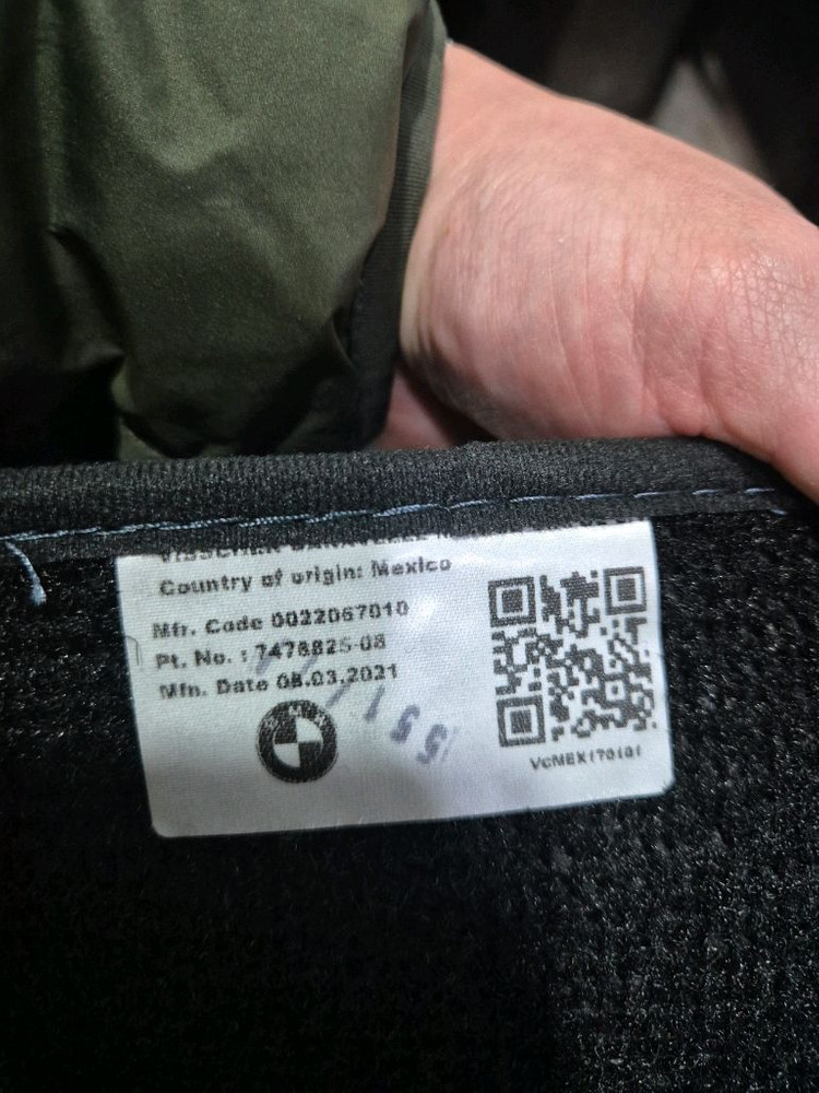 BMW x5용 순정 카매트--1