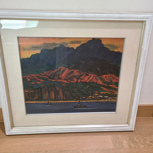 최재섭 작가 유화 그림 작품 팝니다.