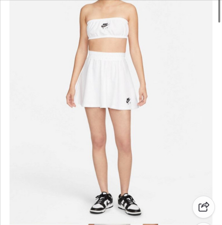 나이키 테니스 치마 M 새상품 화이트,블랙--6