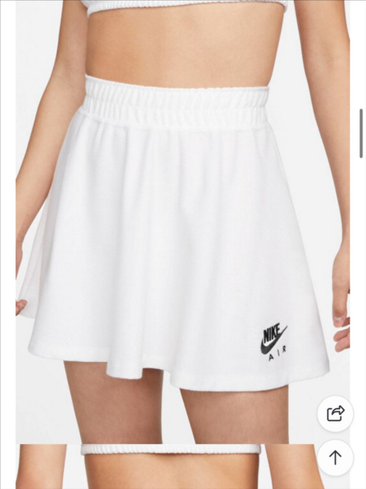 나이키 테니스 치마 M 새상품 화이트,블랙--7
