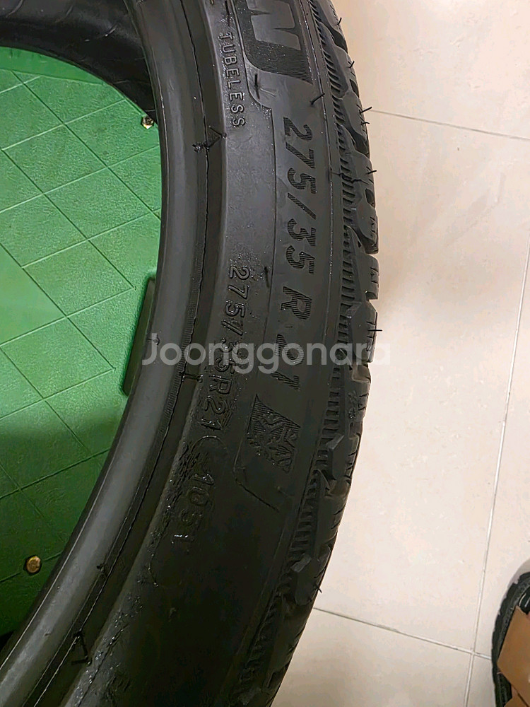 x3 m40i 스노우 윈터타이어 미쉐린 알핀5 팝니다.275/35/21 245/40/21--3