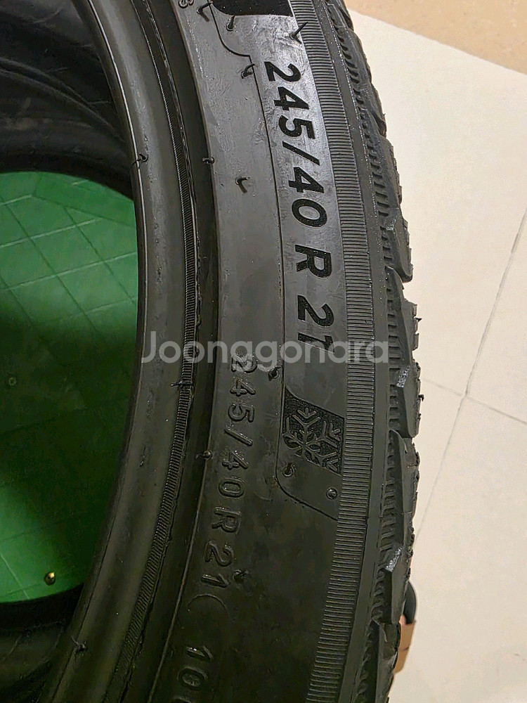 x3 m40i 스노우 윈터타이어 미쉐린 알핀5 팝니다.275/35/21 245/40/21--5