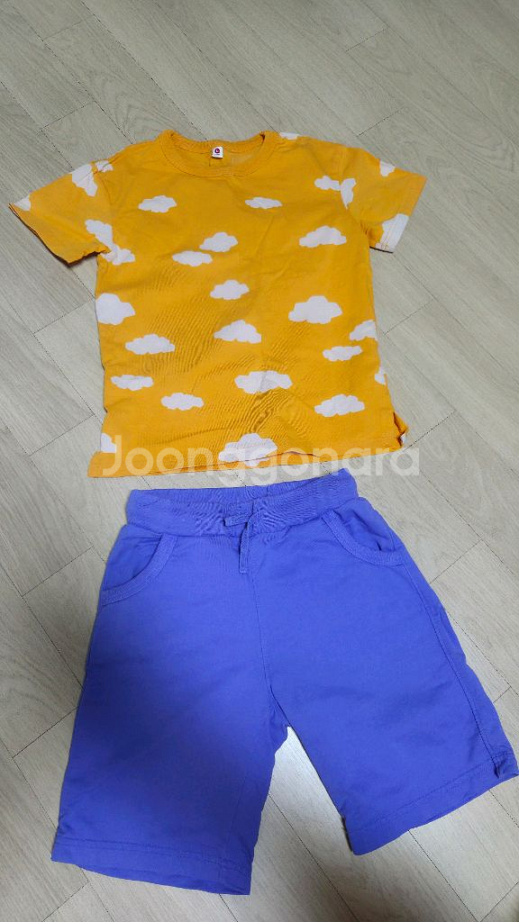 래핑차일드 130사이즈 상하복--0