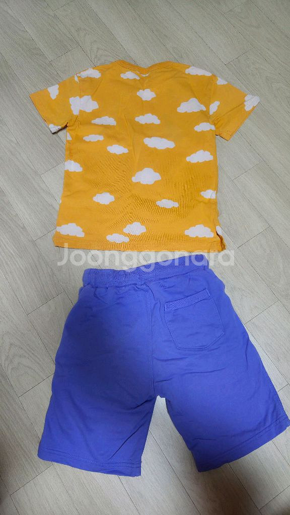 래핑차일드 130사이즈 상하복--1