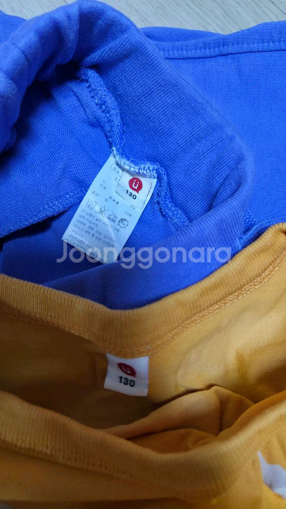 래핑차일드 130사이즈 상하복--2