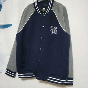 남 네이비 야구 점퍼ㅡ105