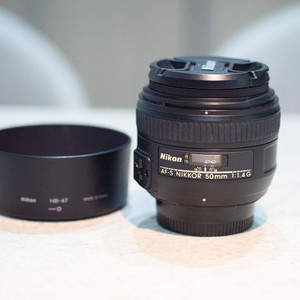 니콘 AF-S 50mm f/1.4G 렌즈