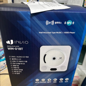 인비오 WM-01BT DVD/CD 플레이어 새상품