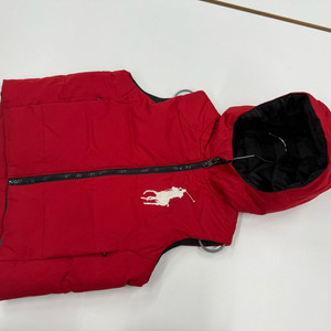 폴로 2T 오리털 패딩조끼 키즈 90 남아 90