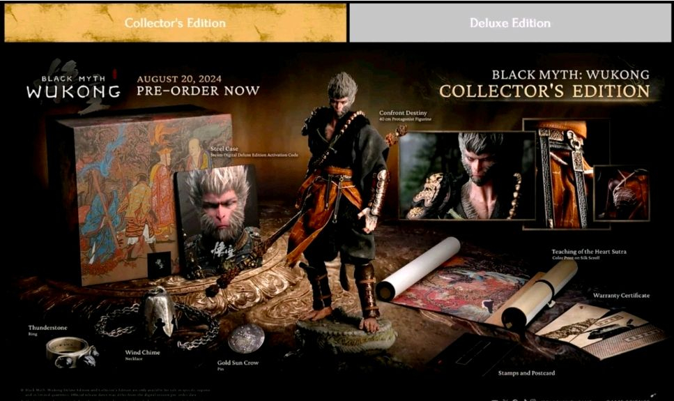 ps5 검은신화오공 프리미엄 컬렉터즈 새상품--2