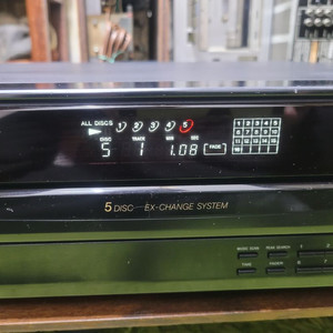 소니 5디스크 CDP C345