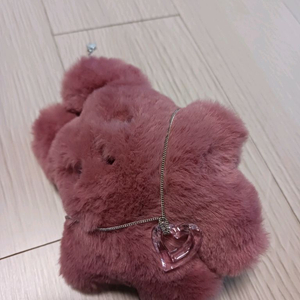 스와로브스키 하트 목걸이.거의새것