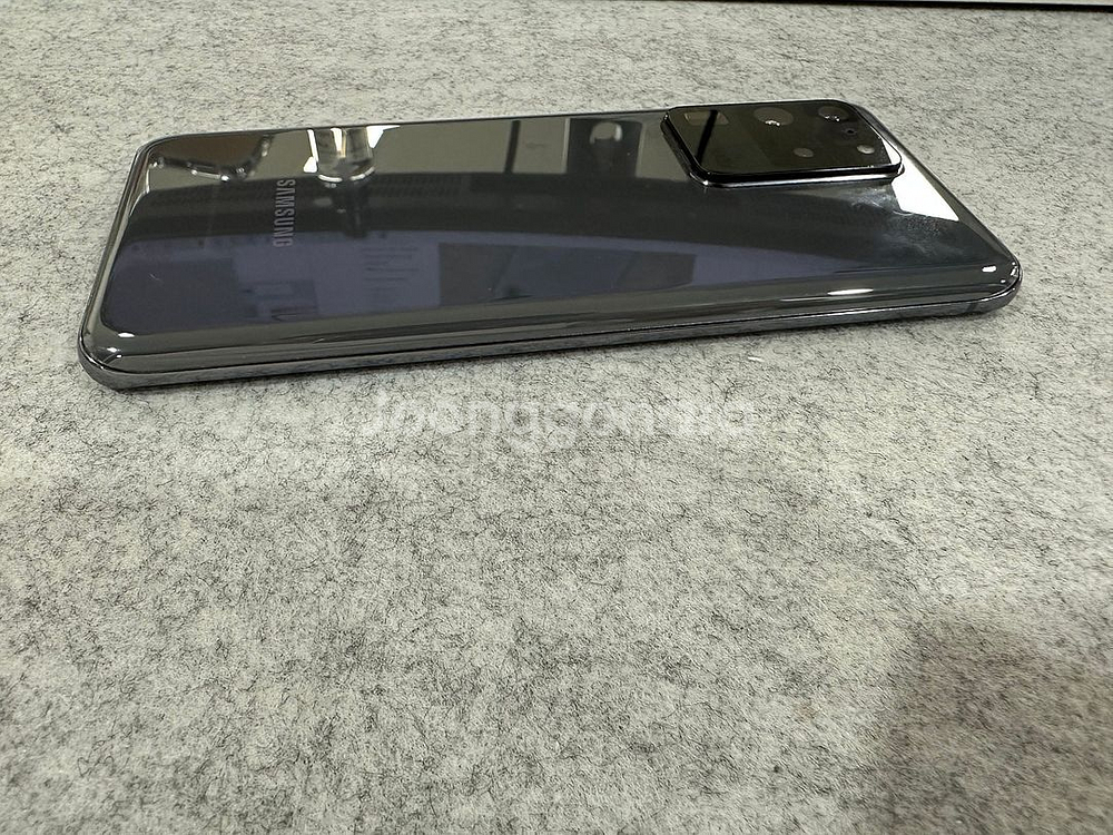 갤럭시S20울트라 256G 그레이 액정미세파손 기능정상 12만원 판매해요--5