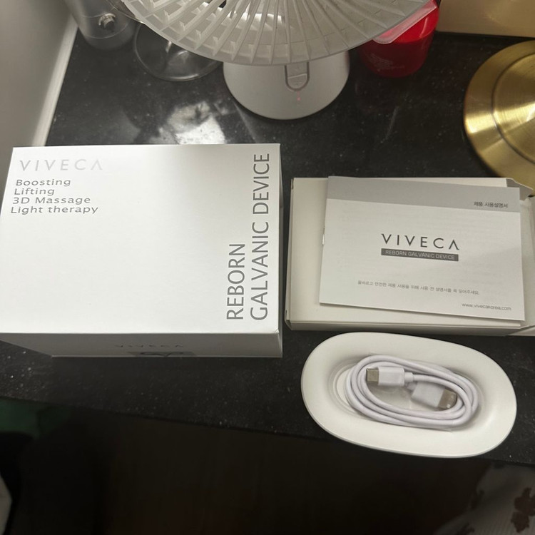 비베카 리본 갈바닉 마사지기 핫앤쿨EMS디바이스 이미지